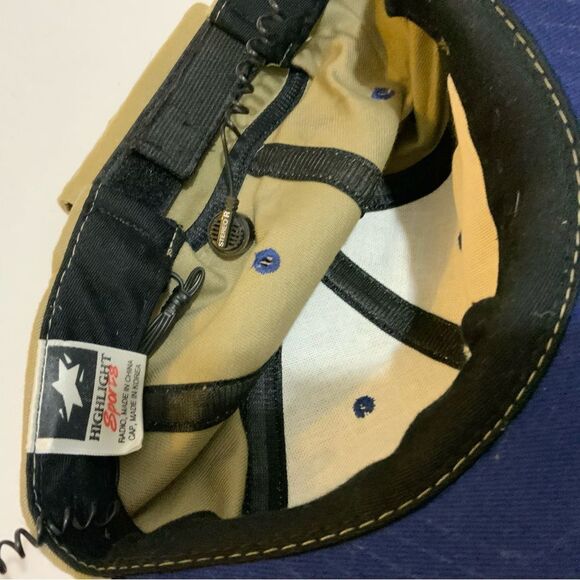 Vintage Dallas Cowboys Snapback RADIO CAP ADJUSTABLE - Picture 6 of 9